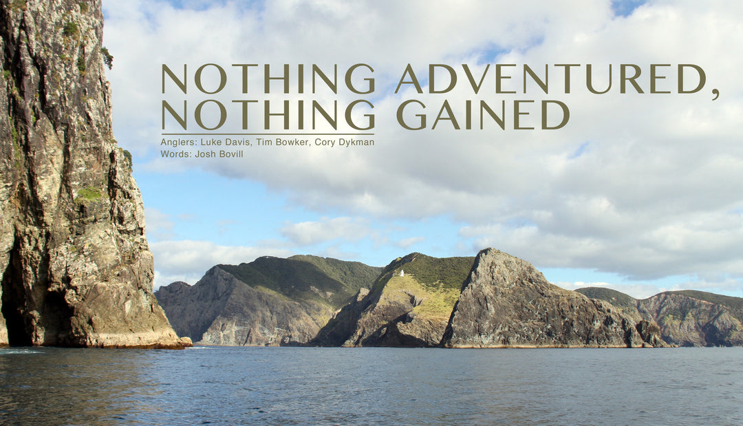 NOTHING ADVENTURED, NOTHING GAINED