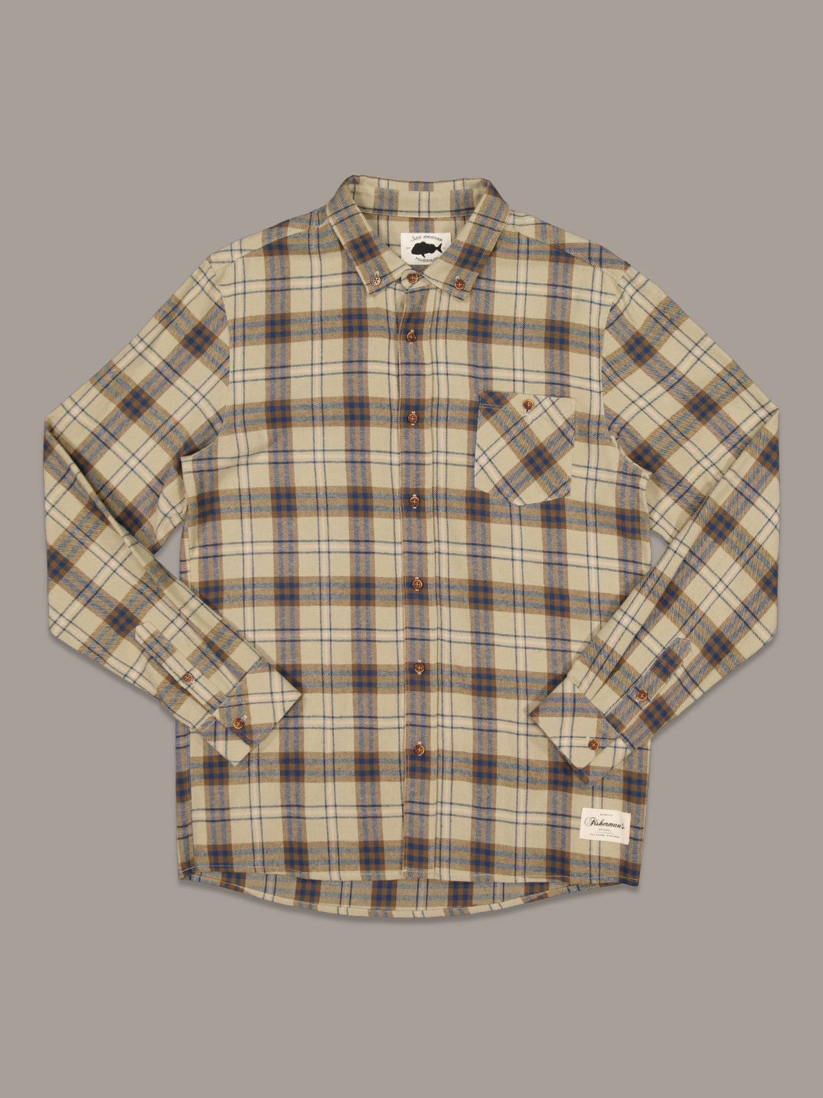 BOATYARD SHIRT - SAHARA CHECK– Just Another Fisherman